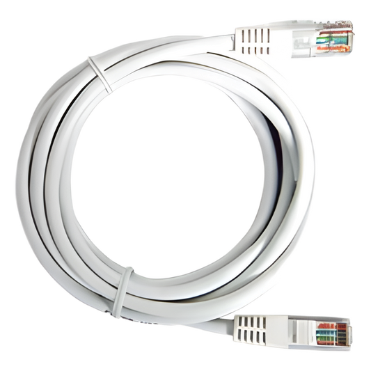 Cable de Parcheo UTP Cat5e - 3 Metros (9.84 Pies) - Blanco