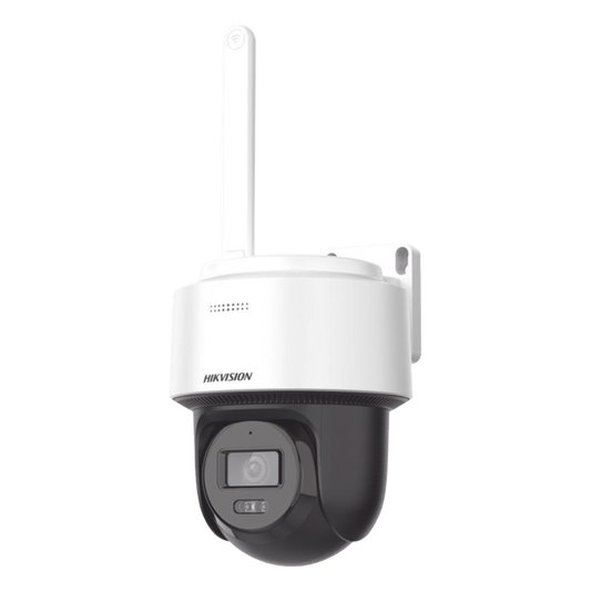 [FlexVu]  Domo PT IP 4 Megapixel / Lente 4 mm  / Dual Light (30 mts IR + 30 mts Luz Blanca) / ACUSENSE / Autoseguimiento en Humanos / IP66 / Micrófono y Bocina Integrado (Audio de Dos Vías) / Micro SD / Incluye Montaje de Pared o Techo