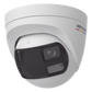 [ColorVu + Panoramica + Dual Light] Turret TURBOHD 3K (5 Megapixel) / Micrófono Integrado / Visión 180° / Imagen a Color 24/7 / 40 mts Luz Blanca + 40 mts IR / Exterior IP67 / WDR