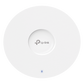 Punto de Acceso Omada Ultra-Rango / Wi-Fi 6 AX6000 MU-MIMO 4x4 /  Mesh Omada / Alta Densidad de Usuarios / Configuración por Controlador o Stand-Alone / Para Montaje en Techo/pared / Alimentación PoE+