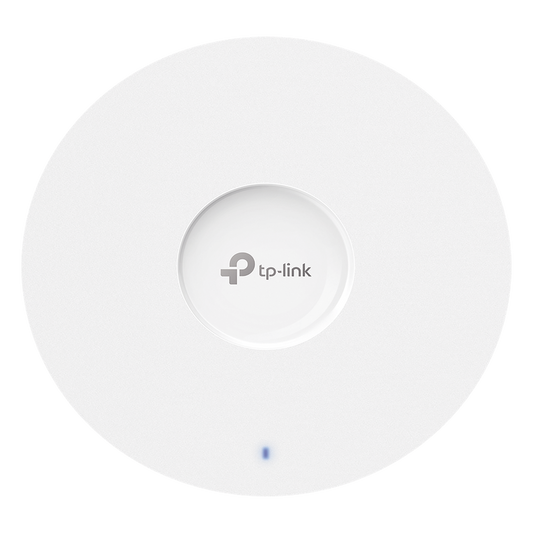 Punto de Acceso Omada Ultra-Rango / Wi-Fi 6 AX6000 MU-MIMO 4x4 /  Mesh Omada / Alta Densidad de Usuarios / Configuración por Controlador o Stand-Alone / Para Montaje en Techo/pared / Alimentación PoE+