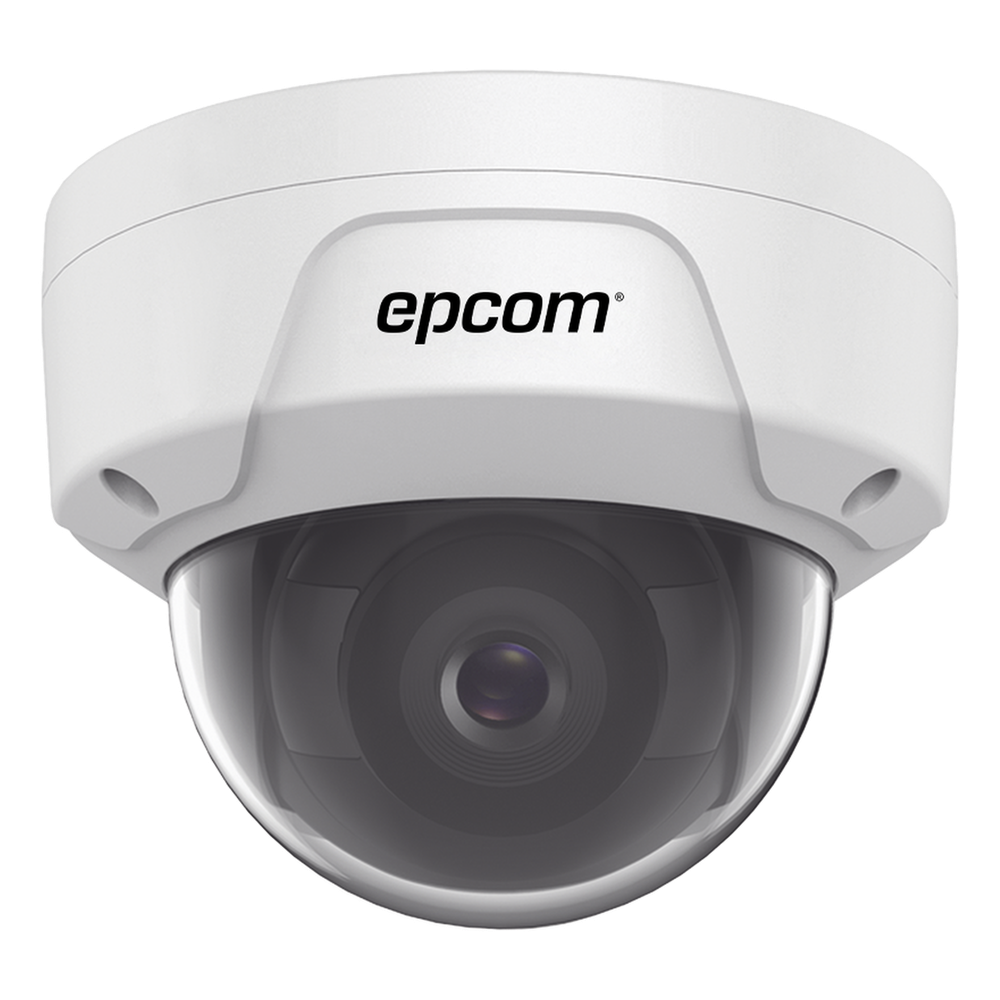 Domo IP 4 Megapixel / Lente 2.8 mm / 30 mts IR / Exterior IP67 / IK10 / PoE / WDR 120dB / ONVIF