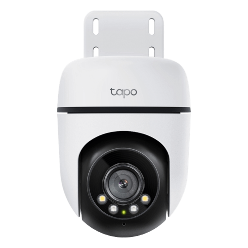 Cámara de Seguridad PTZ Exterior Wi-Fi / 2K 3 Megapixel (2304×1296) / 360° Panorámica Horizontal + 130° Vertical / Seguimiento Inteligente de Movimiento / Visión Nocturna a Color / IP65 / Compatible Alexa y Google Home