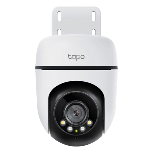 Cámara de Seguridad PTZ Exterior Wi-Fi / 2K 3 Megapixel (2304×1296) / 360° Panorámica Horizontal + 130° Vertical / Seguimiento Inteligente de Movimiento / Visión Nocturna a Color / IP65 / Compatible Alexa y Google Home
