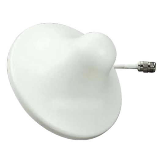 Antena Omnidireccional Tipo Domo para Interior 800 ~ 960 MHz / 1710 ~ 2500 MHz, 3 dBi / 5 dBi
