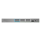 Switch de Red Empresarial L2++ / Serie GWN7800 Pro / 24 Puertos Gigabit PoE 400W / 2 SFP+ / Gestión Cloud GDMS / VLAN 4K / QoS Avanzado / Seguridad Integral