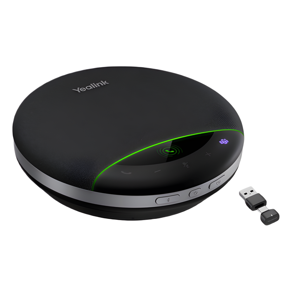 Altavoz USB SP96 de Yealink con Arreglo de Micrófonos y Captura de Voz 360°