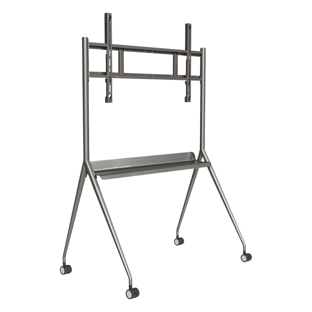 Montaje de Piso Móvil para Pantallas de 86" y 98" / Compatible con VESA / Incluye Soporte para Pantalla