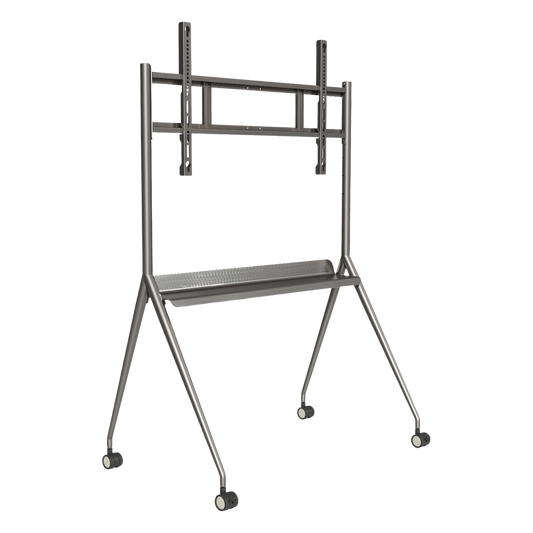 Montaje de Piso Móvil para Pantallas de 86" y 98" / Compatible con VESA / Incluye Soporte para Pantalla