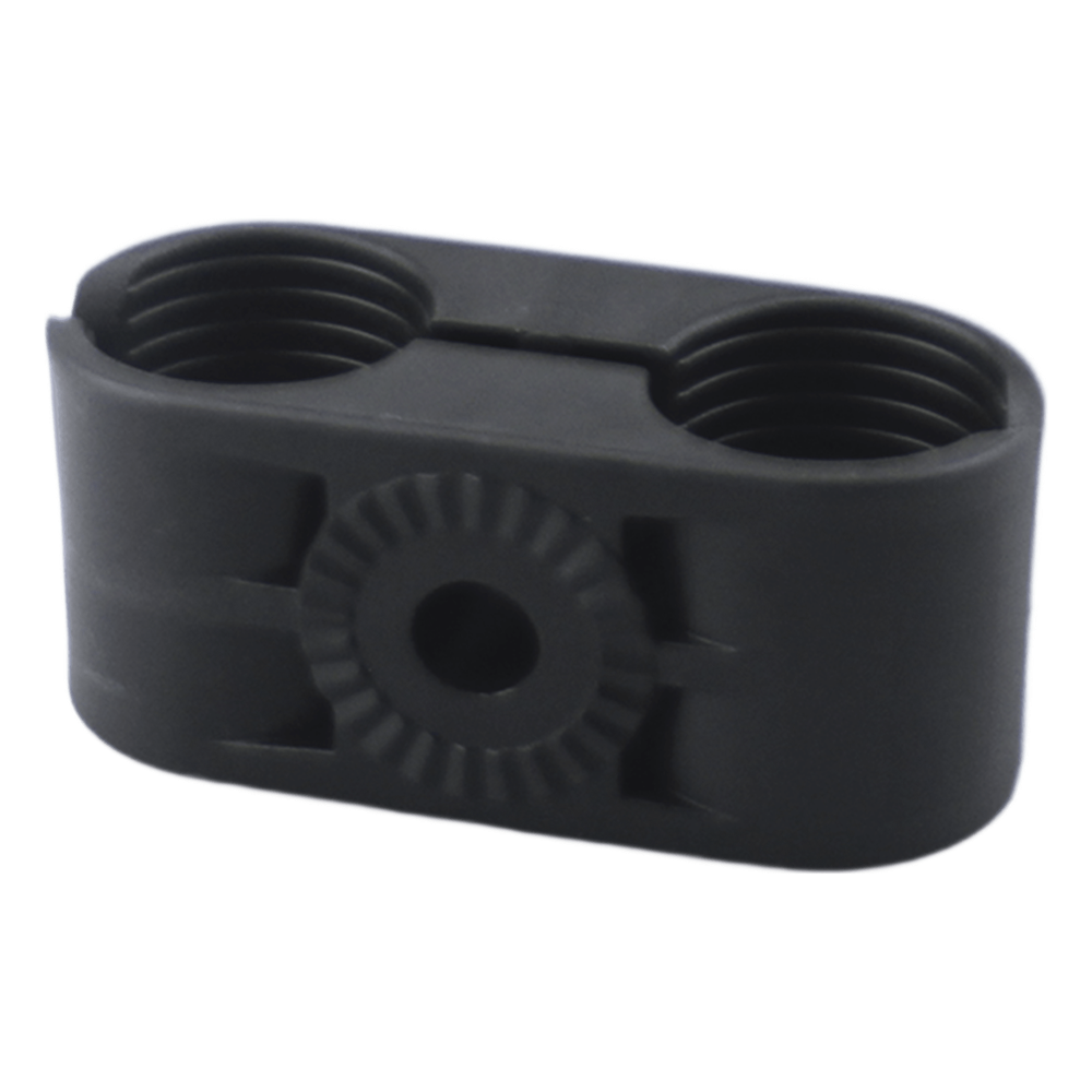 Paquete de 10 Sujetadores Plasticos Para Cable Coaxial de 5/8"