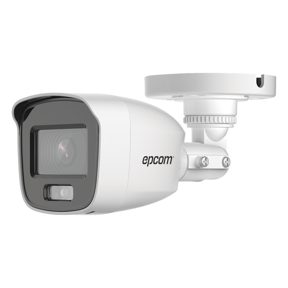 [ColorVu] Bala TurboHD 3K / Microfono Integrado / Imagen a color 24/7 / Lente 2.8mm / Metal / Luz Blanca / 20 mts / Exterior IP66 / dWDR / 4 Tecnologías