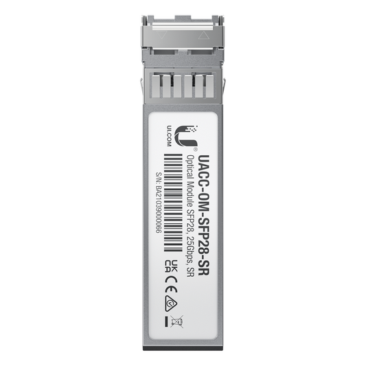 Transceptor de fibra óptica multimodo SFP28 hasta 25 Gbps con 2 conectores LC, hasta 100 mts