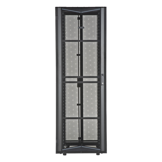 Gabinete FlexFusion para Centros de Datos, 45 UR, 800 mm de Ancho, 1200 mm de Profundidad, Fabricado en Acero, Color Negro