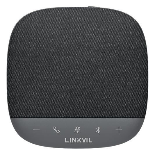 Altavoz y Micrófono portátil / Bluetooth / Conexión USB / 3 Micrófonos de 3W / Salas pequeñas o reuniones personales / Botones Touch / Linkvil