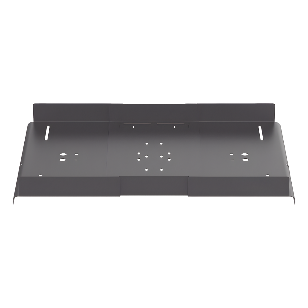 Canal Superior Tipo Cascada, Para Pasar Cables de Un Organizador a Otro, Compatible con Organizadores PatchRunner 2 (PR2V) y Racks de 2 o 4 Postes, Color Negro
