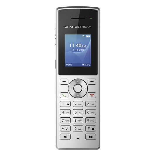 Teléfono IP portátil con conexión a través de  Wi-Fi, 2 líneas, 2 cuentas SIP