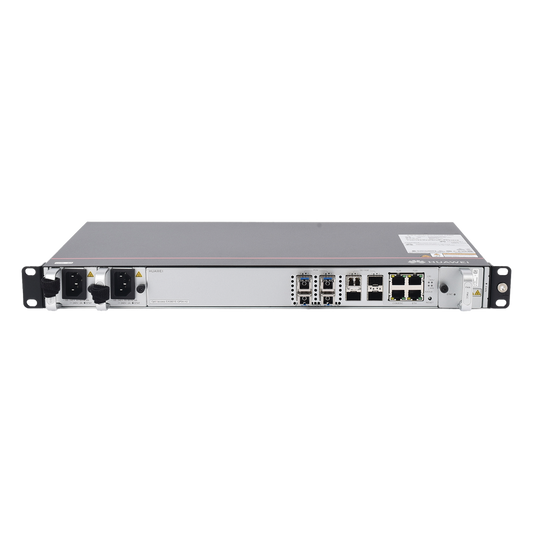 OLT GPON OptiXAccess 4 Puertos con Módulos C+, 4 Puertos Uplink (10GE/GE), Hasta 256 ONTs, 2 Fuentes de Alimentación AC, 1 UR