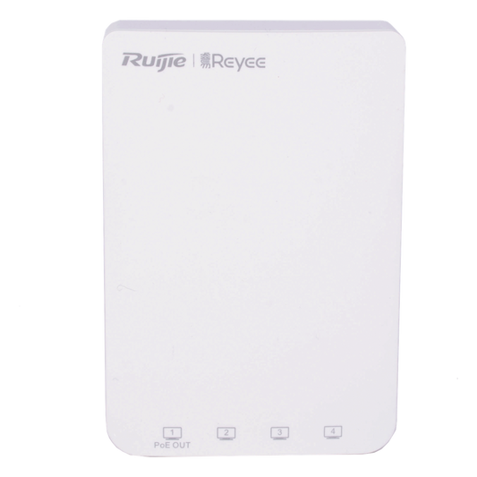 Punto de Acceso Wall Plate Wi-Fi 5 / 1267 Mbps Doble Banda / 802.11ac Wave 2 MU-MIMO 2x2 / 5 Puertos Gigabit / 1 Puerto PoE Out / Mesh / Beamforming / Gestión Cloud Gratuita