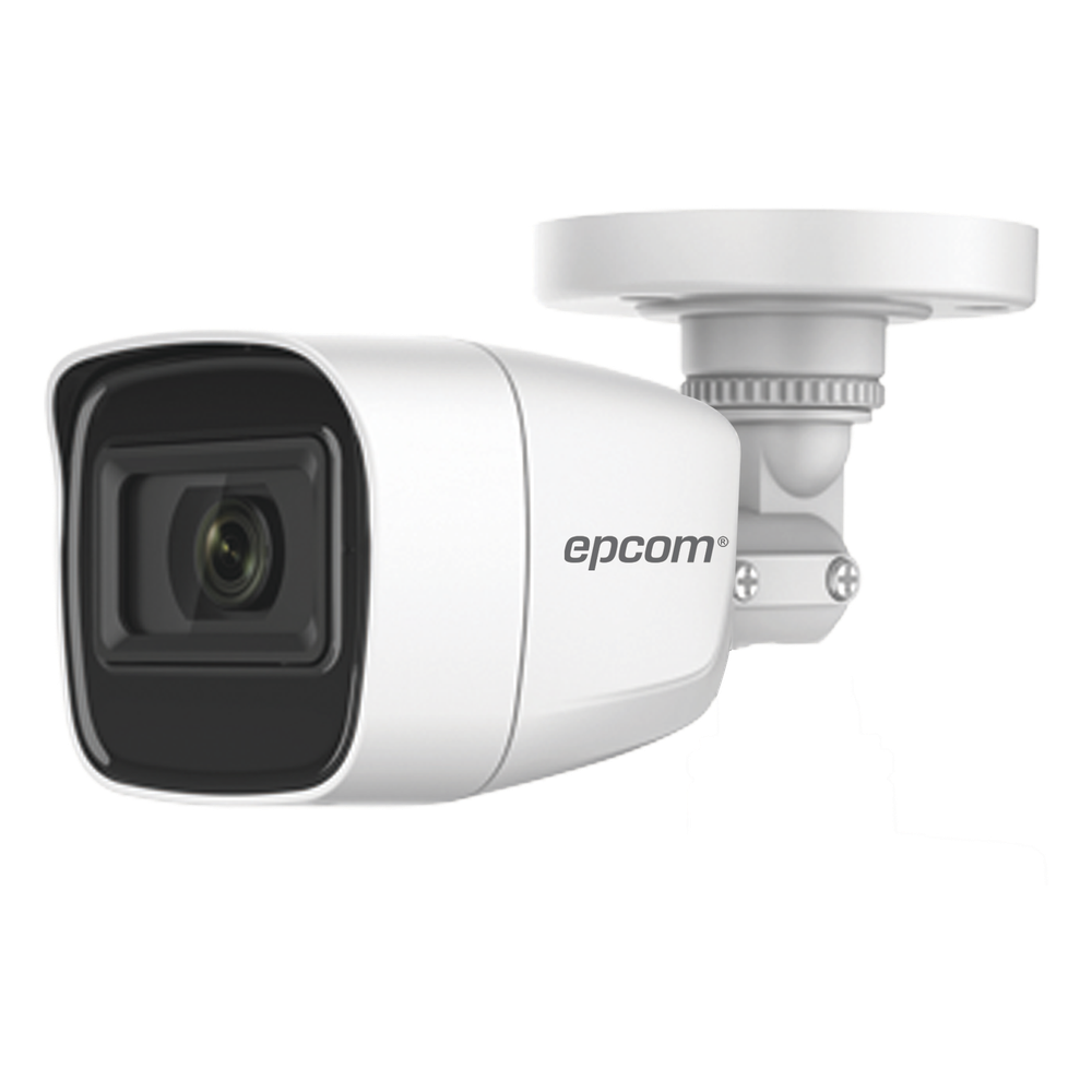 AUDIO POR COAXITRON / Bala TURBOHD 2 Megapixel (1080p) / Gran Angular 106° / Lente 2.8 mm / 25 mts IR EXIR / Exterior IP66 / 4 Tecnologías / dWDR
