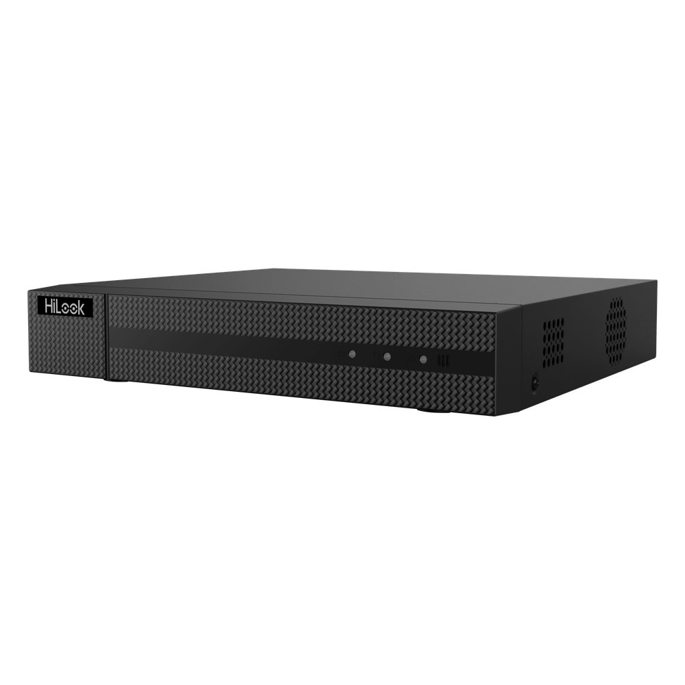 DVR  8 Canales TurboHD + 8 Canales IP / 8 Megapíxel (4K) / Audio Bidireccional / Detección de movimiento 2.0 / 1 Bahía de Disco Duro / H.265+ / Salida en Full HD