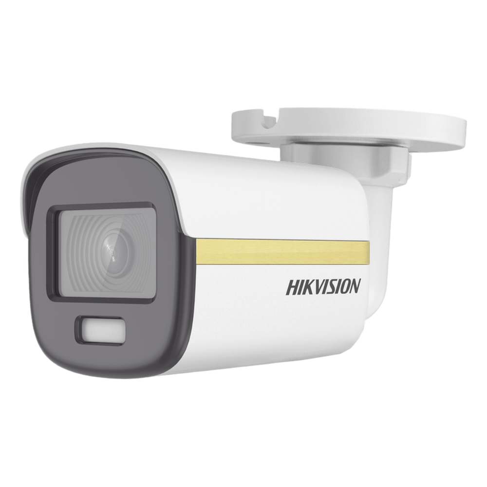 [ColorVu] Bala TURBOHD 4K (8 Megapixel) / Imagen a Color 24/7 / Lente 2.8 mm / METAL / Luz Blanca 20 mts / Exterior IP67 / WDR 130 dB