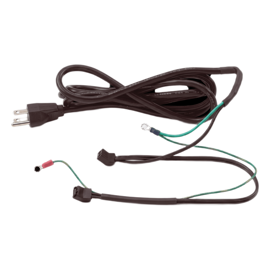 Cable de Alimentación con 2 Conectores para Ventiladores / 1.5 m (4.9 ft) / Conexión a Tierra Positiva / Para Gabinetes Hoffman