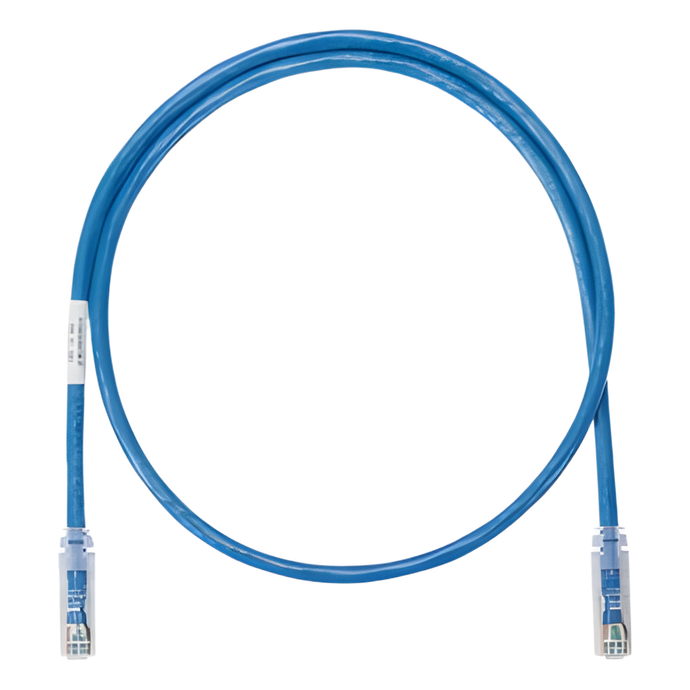 Cable de Parcheo UTP Categoría 6, con Plug Modular en Cada Extremo - 6 Metros (19.69 Pies) - Azul
