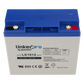 Batería de respaldo 12 V  |  18 Ah  |  AGM | Especial para Seguridad Electrónica | UPS | Sistemas de Emergencia | Vida útil 5 años | Terminales T1