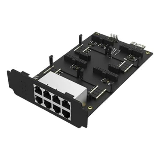 Placa de Expansión para PBX Yeastar / 8 Puertos RJ11 y 4 Slots Modulares / Compatible P560 y P570
