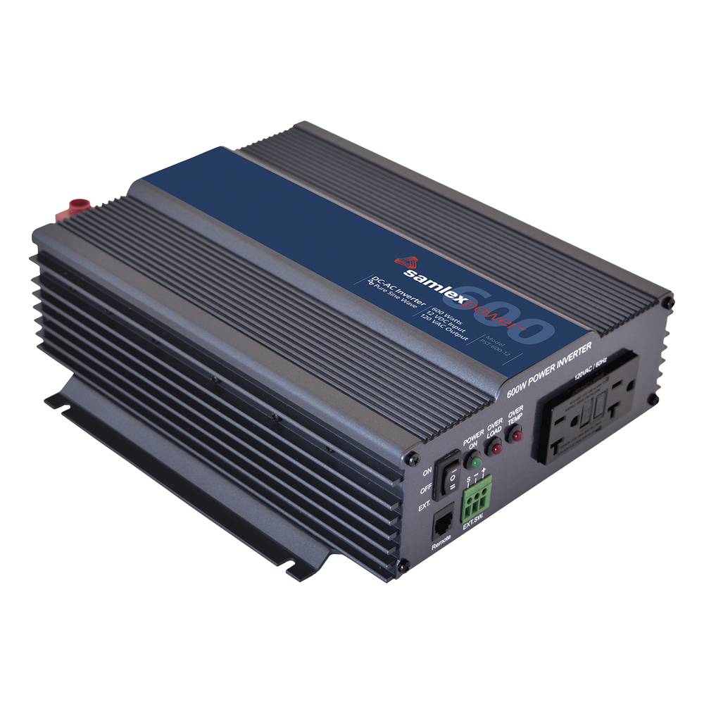 Inversor de Corriente (CD-CA) 600W Onda Sinusoidal Pura, Ent:12 Vcc, Sal: 120 Vca 60 Hz