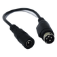 Adaptador Universal DC Hembra a Minidin 4 Pines Macho / Recomendado para DVR´s epcom / HIKVISION