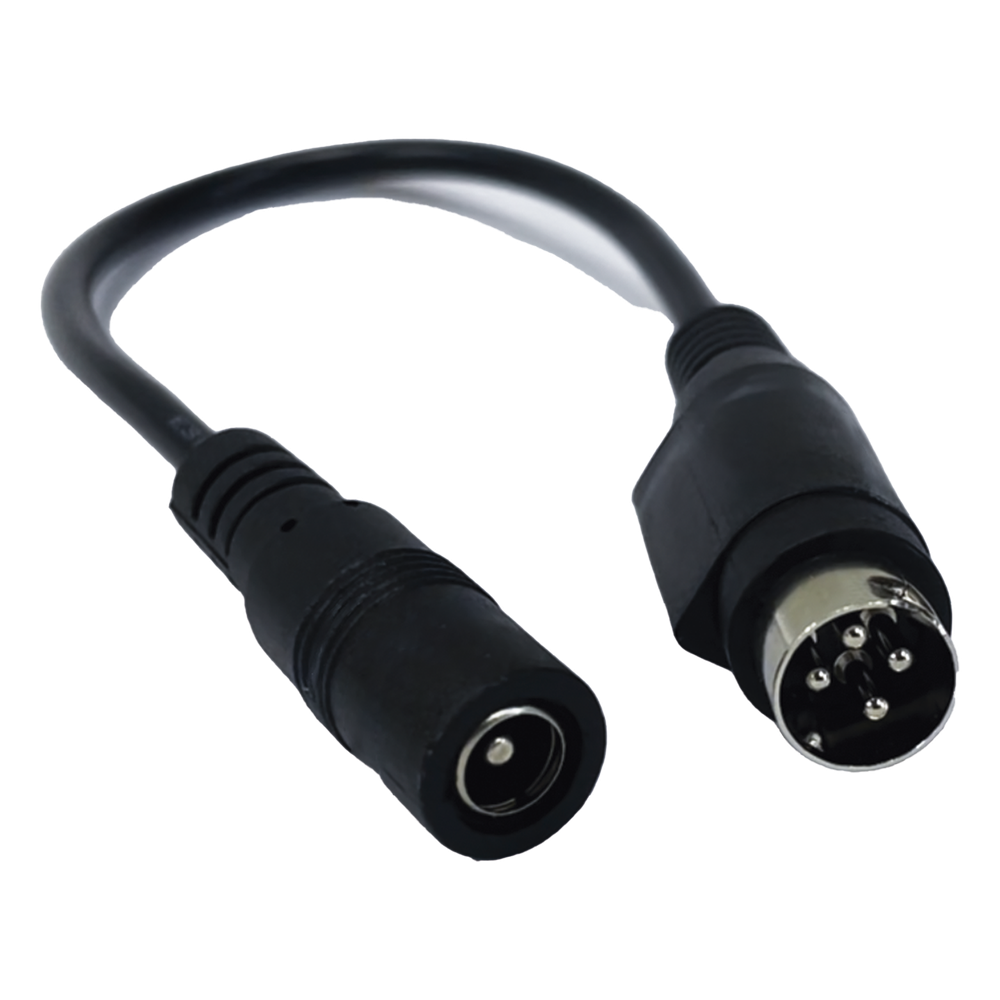 Adaptador Universal DC Hembra a Minidin 4 Pines Macho / Recomendado para DVR´s epcom / HIKVISION
