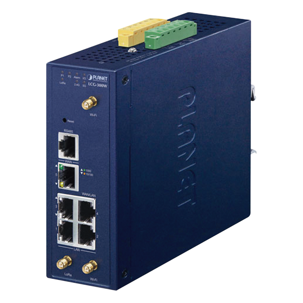 (LoRa) Gateway Industrial Inalámbrico de 5 Puertos 10/100/1000T