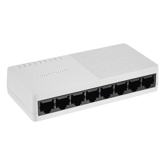 Switch Gigabit No Administrable de Escritorio de 8 Puertos 10 / 100 / 1000 Mbps / Diseño Compacto y Estetico