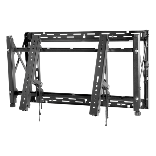Soporte de pared para Video Wall LCD Full-Service / Para Pantallas 40"-65" / Patrón VESA 200x200 hasta 700x400 mm / Capacidad de Carga 56.8 kg Max. / Mecanismo de Acceso