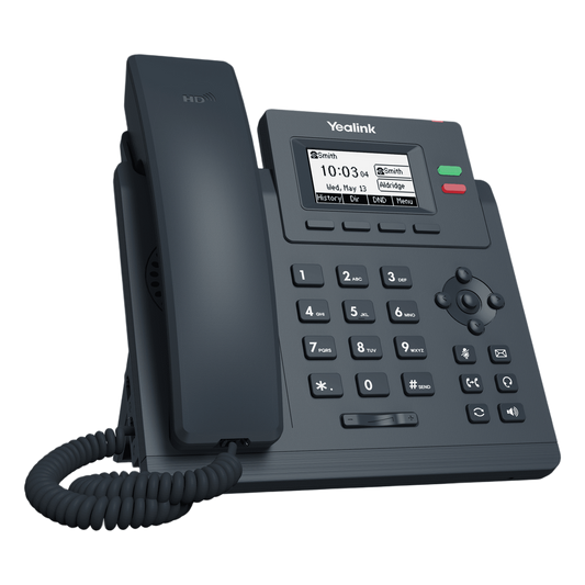 Teléfono IP Empresarial Yealink SIP-T31G con 2 Líneas SIP y Doble Puerto Gigabit Ethernet