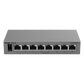 Switch Gigabit Smart Cloud-Managed / 8 Puertos 10/100/1000BASE-T / Capa 2 / Switching 16 Gbps / AI-Powered Failover / Modo CCTV Un-Click / Gestión Cloud Ruijie & App Reyee / Diseño Fanless / Gabinete Metal / Protección Surge 6 kV