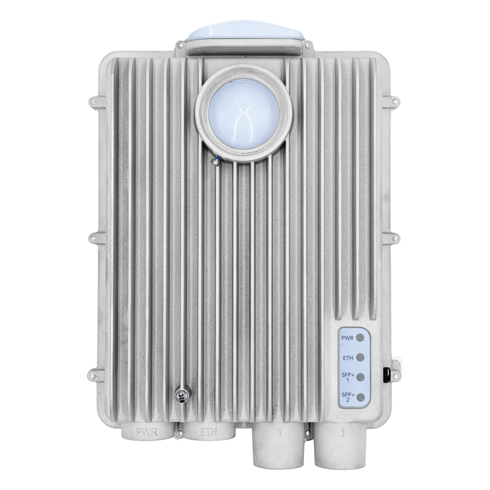 Radio Backhaul PTP, Antena integrada de 8 dBi, MIMO 4X4, 5.1 - 6.4 GHz, IP67, Velocidad hasta 3 Gbps, Adaptación automática al entorno, Monitoreo a través de la nube
