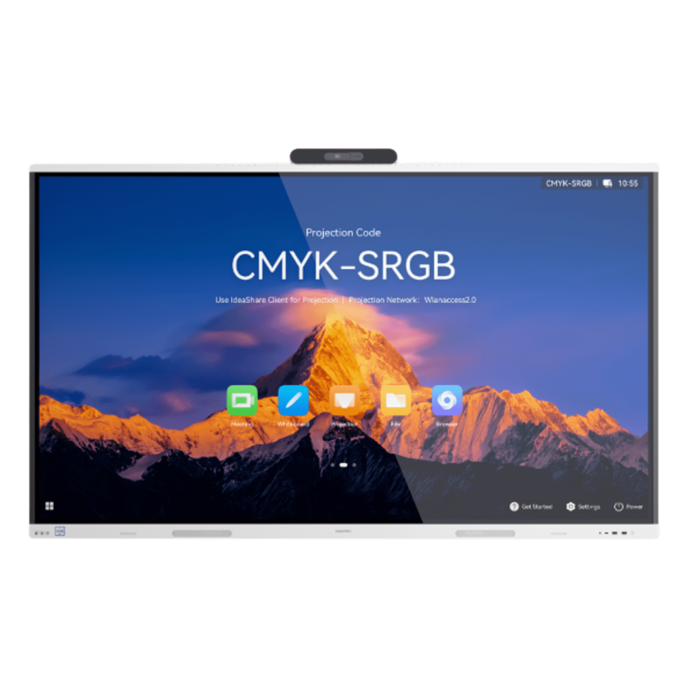Pantalla Interactiva IdeaHub S3 para Colaboración Inteligente / 86" / Doble Cámara 4K / Harmony OS / Wi-Fi 6 / 24 Micrófonos/ BYOM / Enfoque Automático/ Baffle acústico / Gestión desde la nube