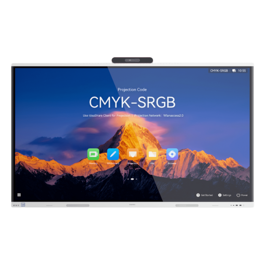 Pantalla Interactiva IdeaHub S3 para Colaboración Inteligente / 86" / Doble Cámara 4K / Harmony OS / Wi-Fi 6 / 24 Micrófonos/ BYOM / Enfoque Automático/ Baffle acústico / Gestión desde la nube