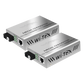 Convertidor de medios / Hasta 20 Km / 1 puerto SC/UPC 1000Mbps / 1 puerto RJ45 1000Mbps / WL: Tx 1310nm - Rx 1550nm / incluye 2 piezas A y B