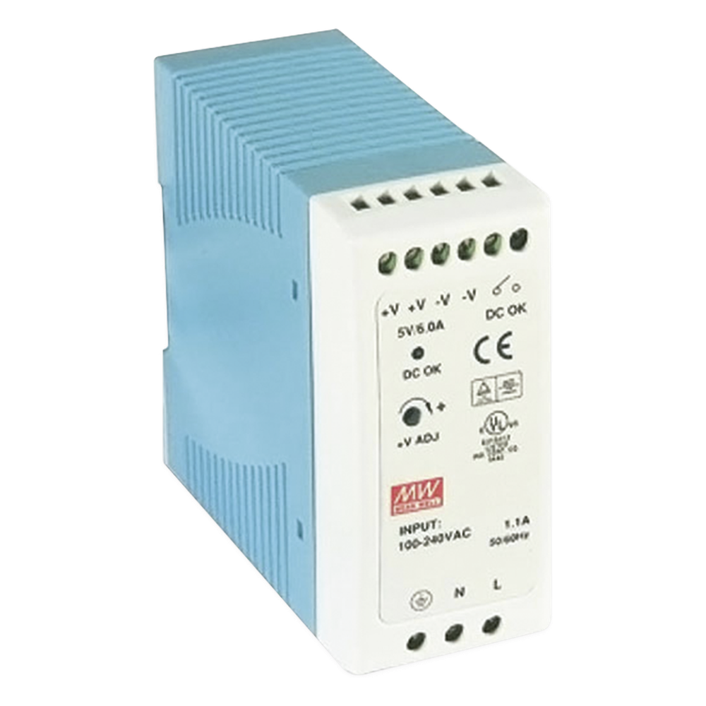 Fuente de poder Industrial Riel Din 12Vcc, 40W