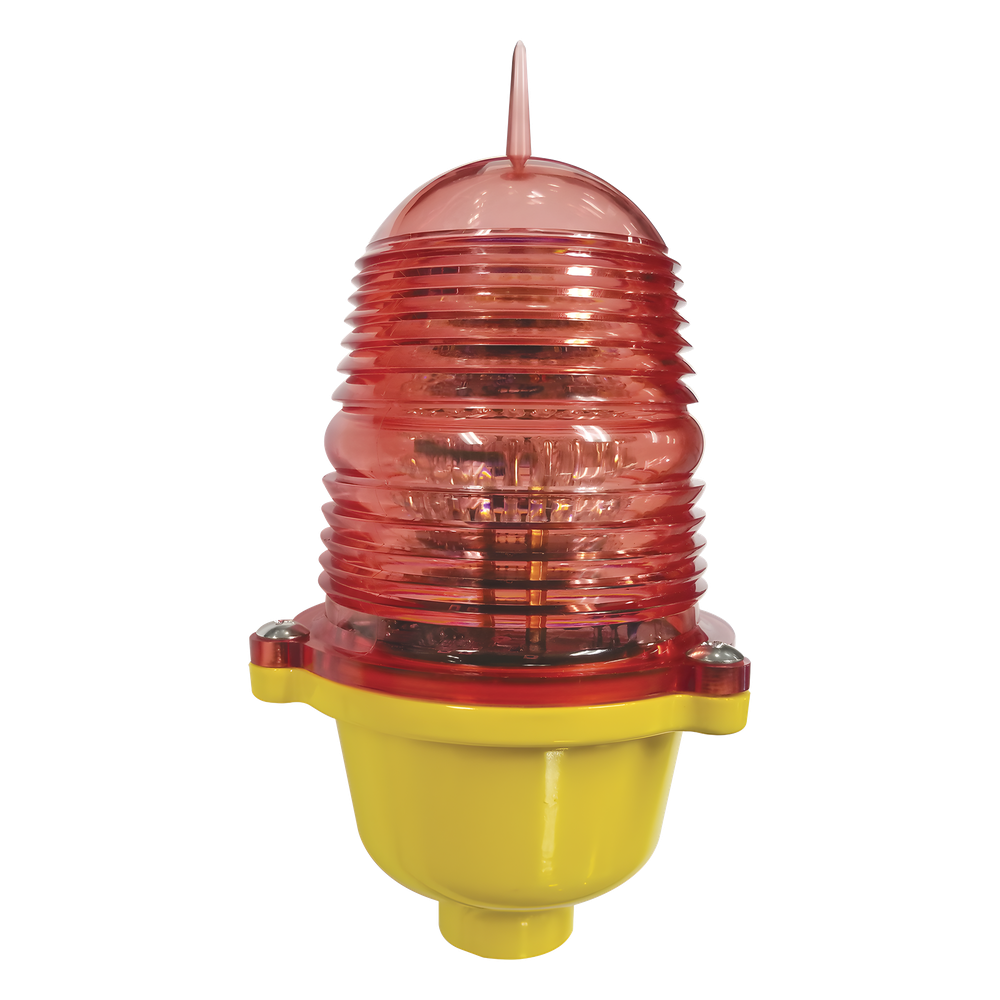Estrobo Led de Obstrucción Color Rojo (110 Vca de Entrada) / Luz fija
