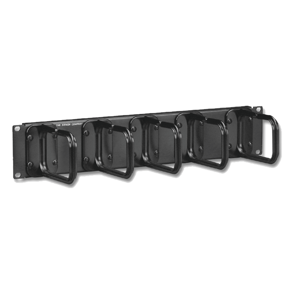 Organizador de cable, para montaje aéreo, con 5 soportes, 2UR