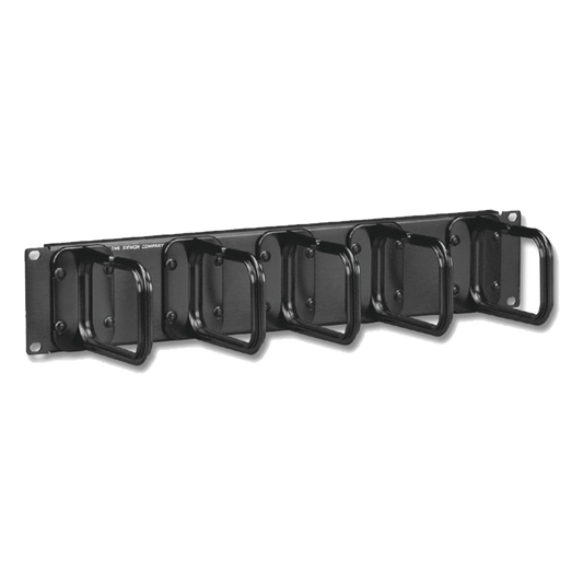 Organizador de cable, para montaje aéreo, con 5 soportes, 2UR