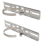 Montaje de Metal Galvanizado para Poste Universal para Gabinetes de Ancho Hasta 30 cm.