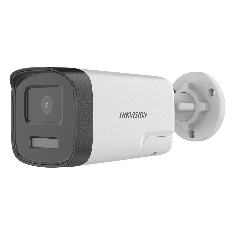[Audio Bidireccional + Dual Light + ColorVu] Bala TURBOHD 3K  (5 Megapixel) / Lente 3.6 mm / 40 mts IR EXIR + 40 mts Luz Blanca / Micrófono y Bocina Integrado / Exterior IP67 / dWDR