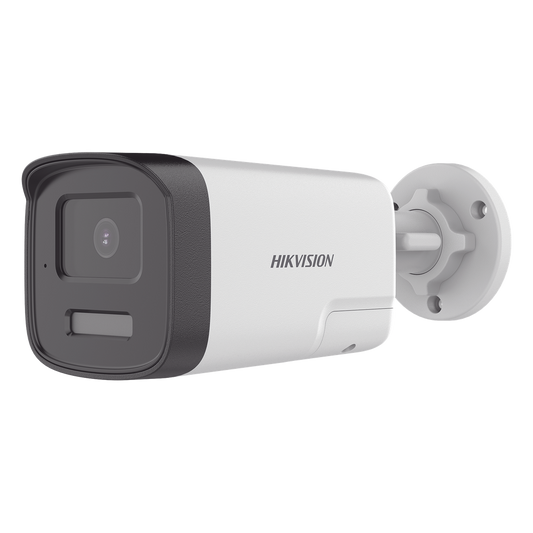 [Audio Bidireccional + Dual Light + ColorVu] Bala TURBOHD 3K  (5 Megapixel) / Lente 3.6 mm / 40 mts IR EXIR + 40 mts Luz Blanca / Micrófono y Bocina Integrado / Exterior IP67 / dWDR