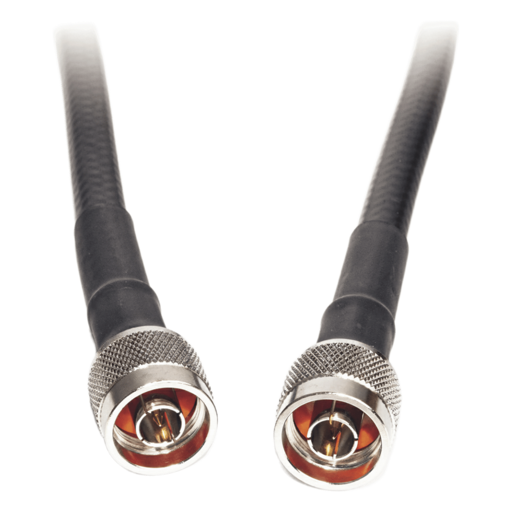 Jumper Coaxial con Cable Epcom405 | Conector N Macho en los Extremos | 15 Metros (49.21 Pies) de Longitud.