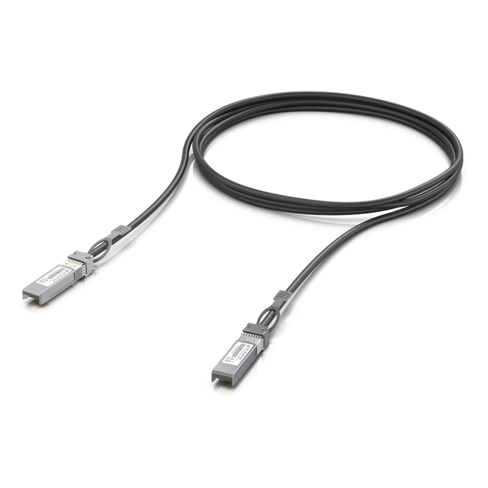 Cable de conexión directa DAC de 3 metros SFP+ 1/10Gbps, ideal para switches UniFi